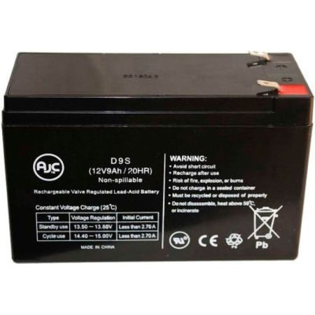 BATTERY CLERK AJC®  B&B HR9-12  Sealed Lead Acid - AGM - VRLA Battery HR9-12-B&B-12V-9Ah-SLA